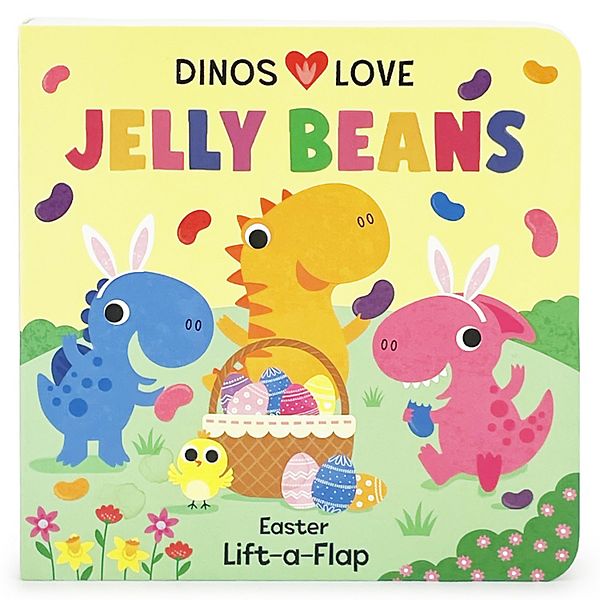 Cottage Door Press Dinos Love Jelly Beans Board Book Cottage Door Press