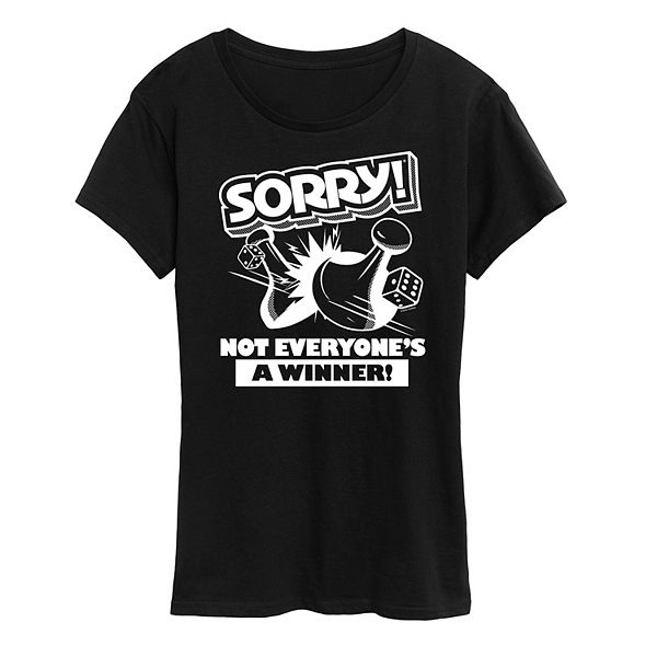 Women's Sorry Not Everyone's A Winner Graphic Tee by Hasbro Hasbro