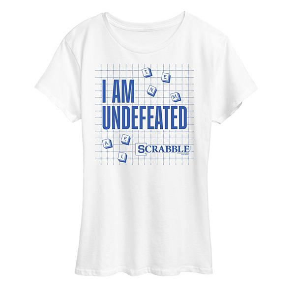 Women's Scrabble I Am Undefeated Tee Hasbro