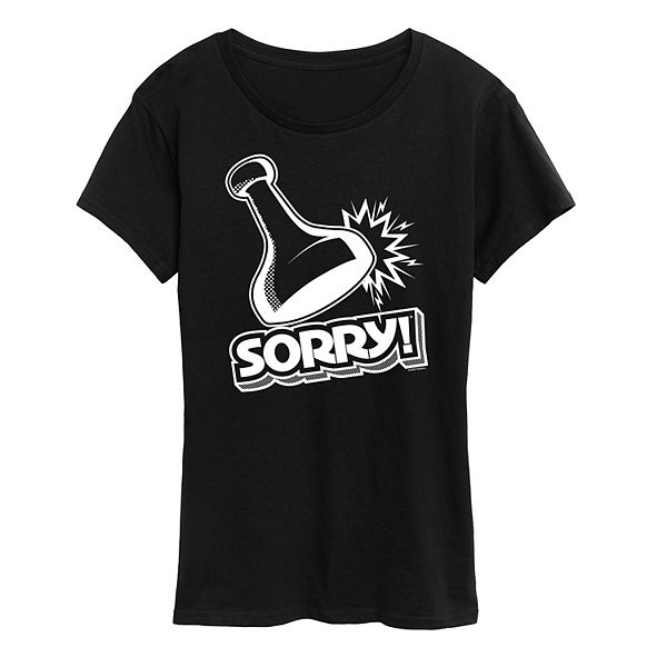 Women's Sorry Game Piece Graphic Tee by Hasbro Hasbro