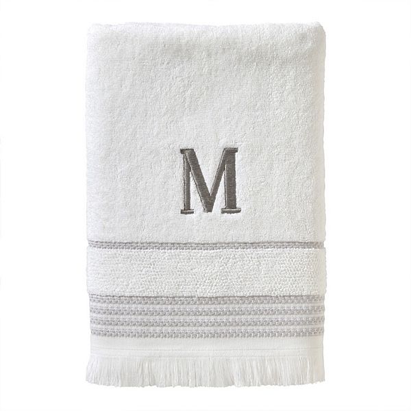 Skl Home By Saturday Knight Ltd Casual Monogram Bath Towel M Saturday Knight