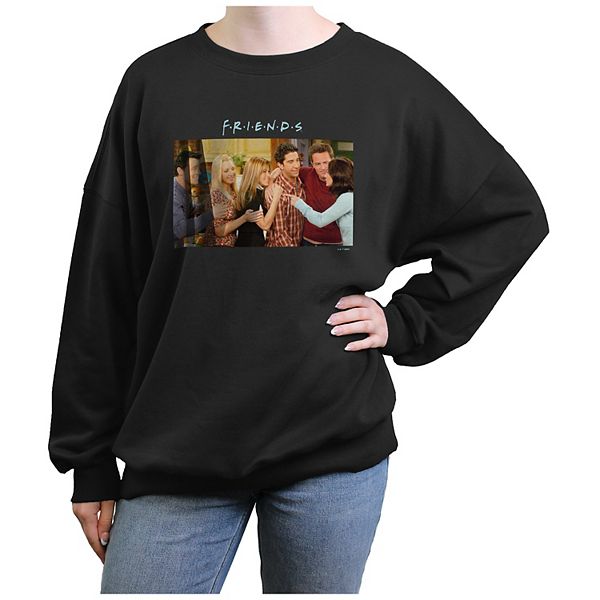 Juniors' Friends Group Scene Graphic Fleece Pullover Friends