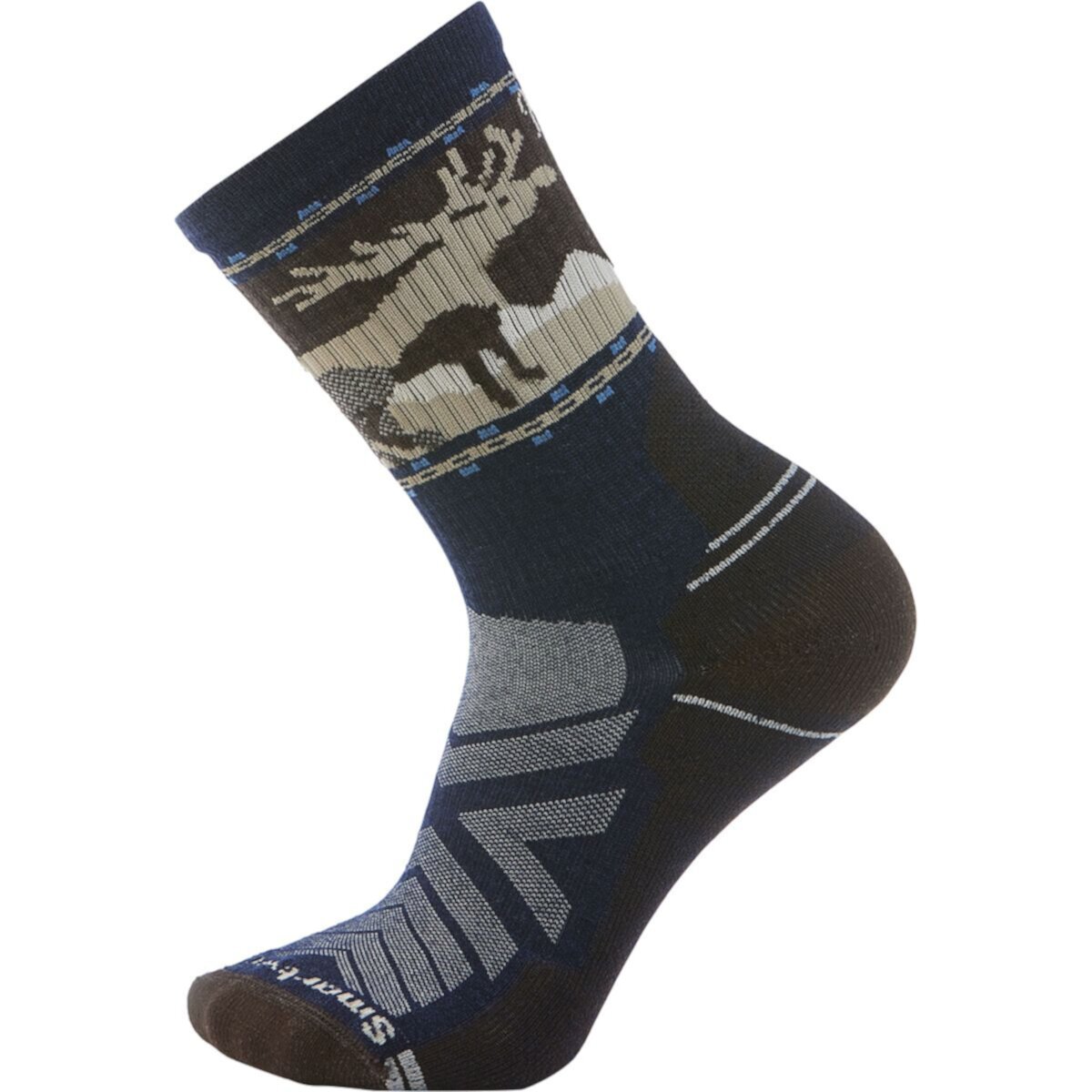 Hike Light Cushion Mountain Moose Crew Sock Smartwool