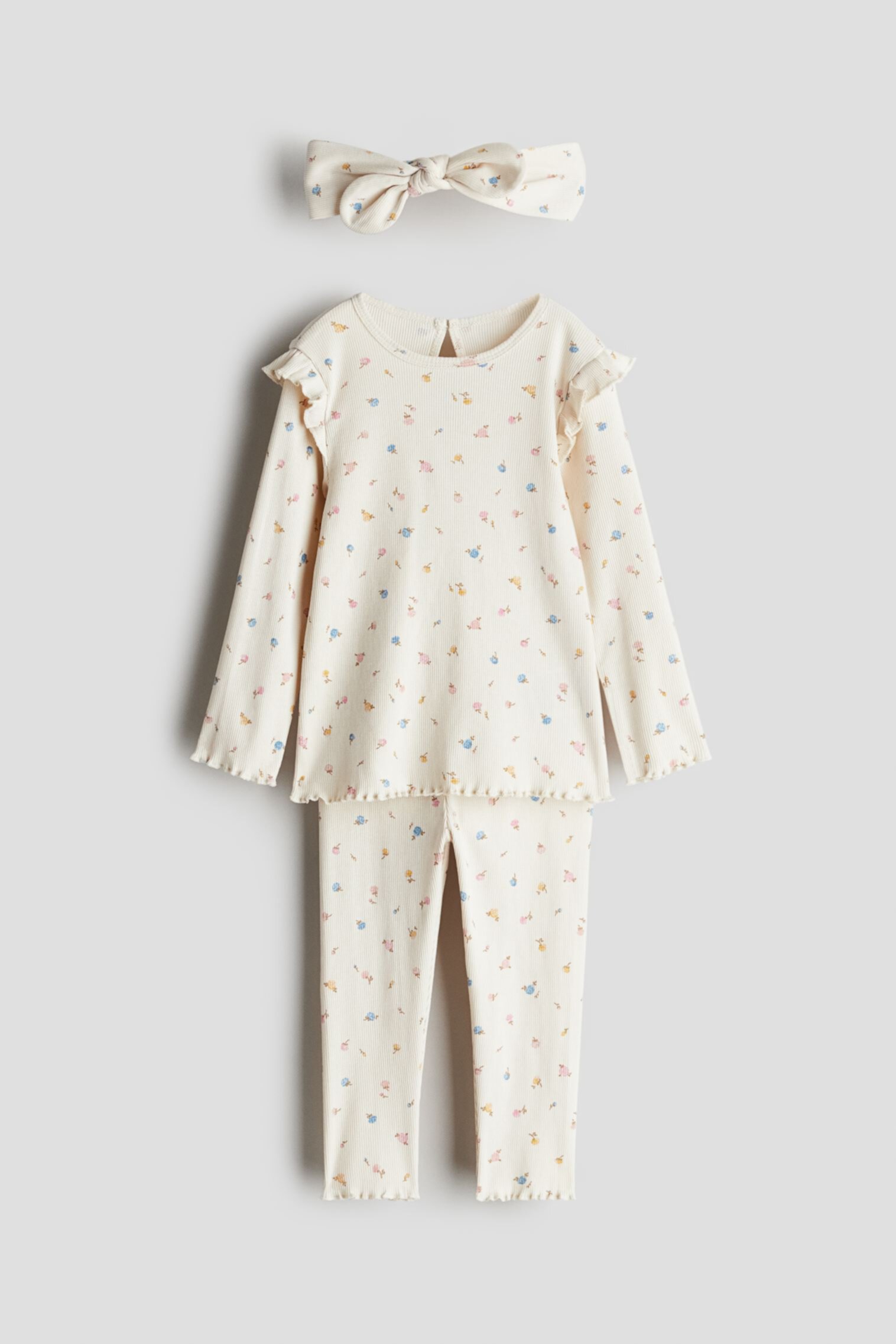 3-piece Cotton Jersey Set H&M