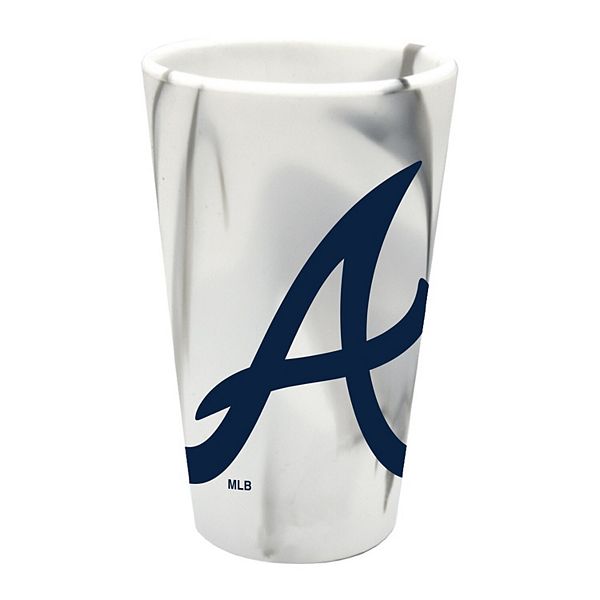 WinCraft Atlanta Braves 16oz. Fashion Silicone Pint Glass Wincraft