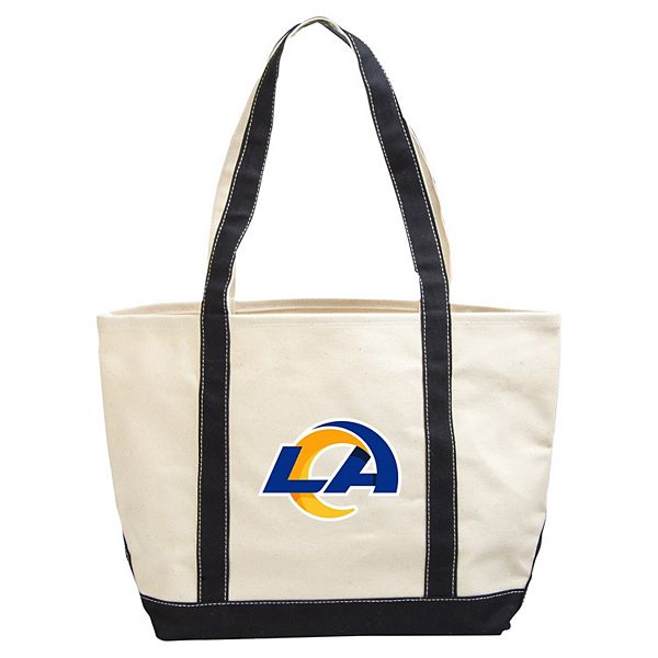 Los Angeles Rams Canvas Tote Bag Logo Brand