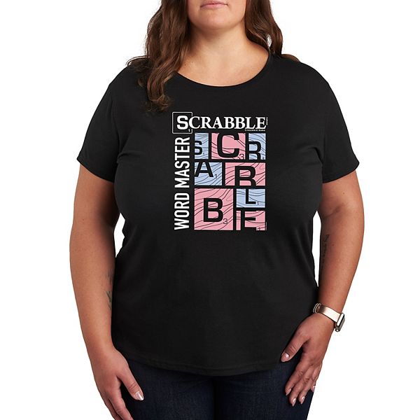 Plus Scrabble Word Master Graphic Tee by Hasbro Hasbro