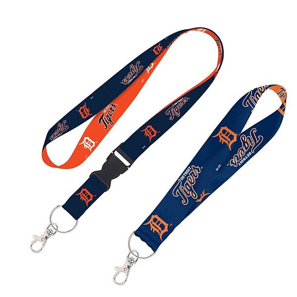 WinCraft Detroit Tigers 2-Pack Lanyard with Detachable Buckle & Key Strap Set Wincraft