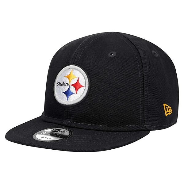 Infant New Era Black Pittsburgh Steelers My 1st 9FIFTY Adjustable Hat New Era x Staple