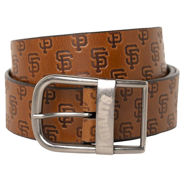 Lusso Brown San Francisco Giants Saul Belt Lusso