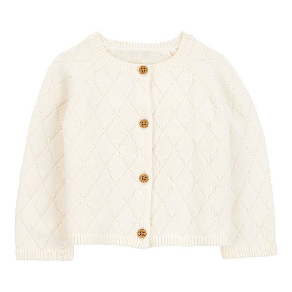 Baby Girls Carter's Button-Up Cardigan Carter's