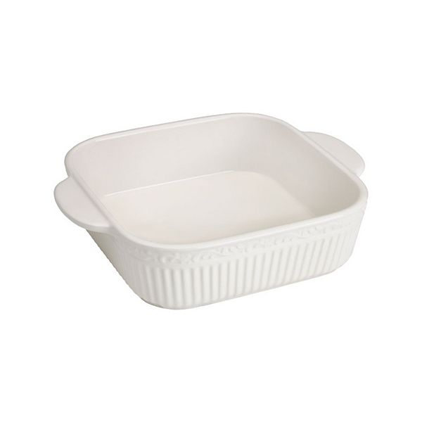 Mikasa Italian Countryside White Square Casserole Dish Mikasa