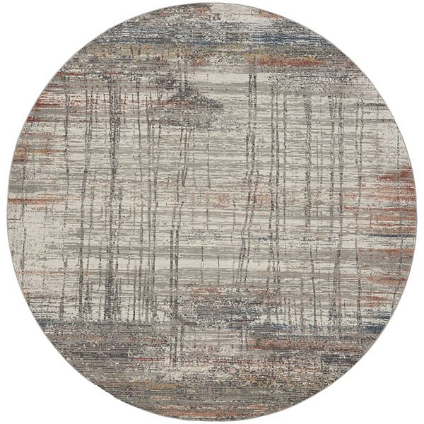 Nourison Rustic Textures Modern Distressed Indoor Area Rug RugMarketPlace