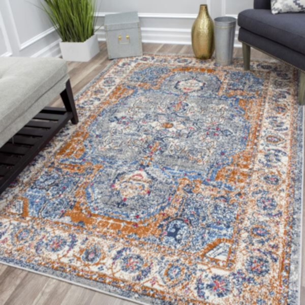 CosmoLiving Avenue Vintage Transitional Rug CosmoLiving