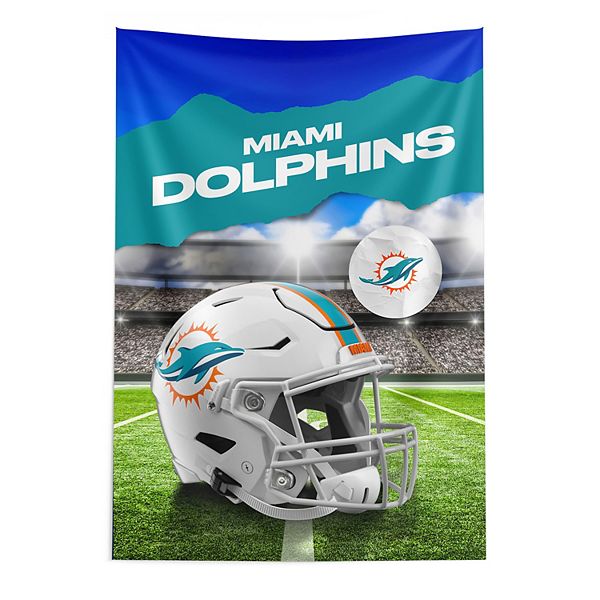 NFL Miami Dolphins Midfield Wall Hanging NFL