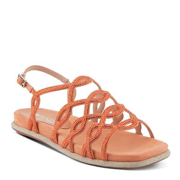 Patrizia Women's Glamgloss Strappy Flat Sandals Patrizia