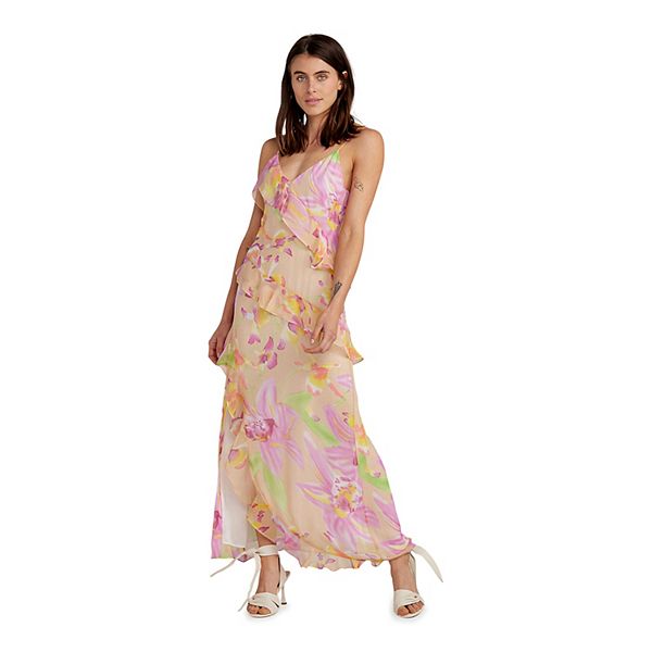 Ocean Eyes Limited Edition Silk Maxi Dress Belle & Bloom