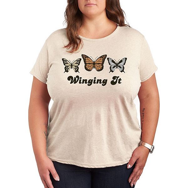 Plus Winging It Graphic Tee Licensed Character