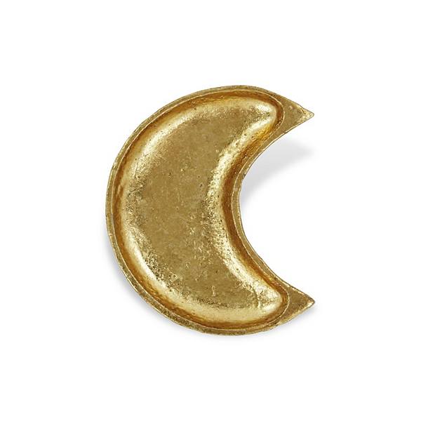 6.5” Golden Isano Cast Iron Crescent Moon Contemporary Home Living