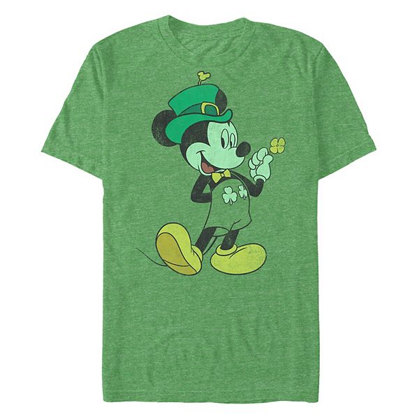 Disney's Mickey Mouse Lucky Outfit Men's Graphic Tee Disney