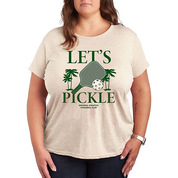 Plus Let's Pickle Graphic Tee Licensed Character