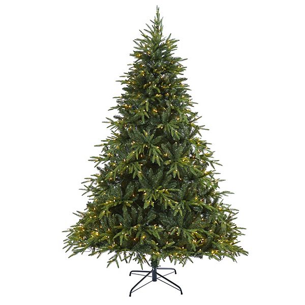 nearly natural 7-ft. Colorado Mountain Fir Natural Look Artificial Christmas Tree Nearly Natural