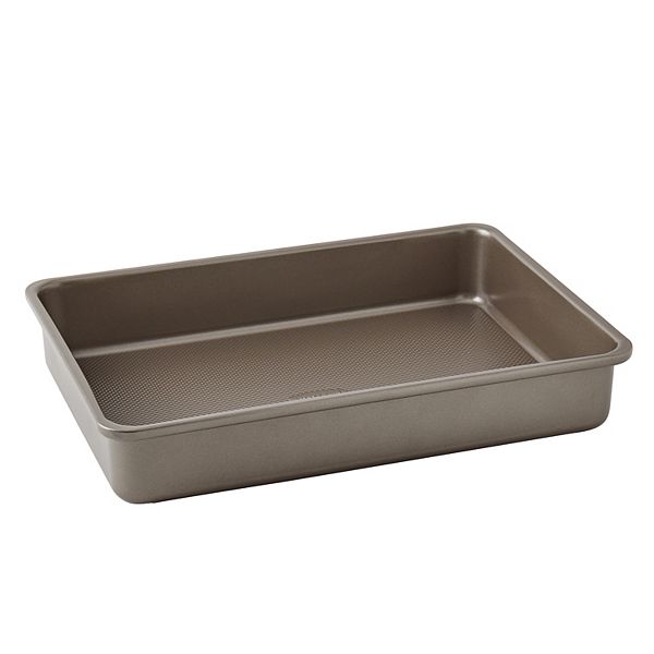 Bakersville Textured Carbon Steel Rectangular Cake Pan Bakersville