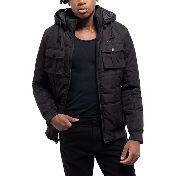 Men's Xray Hooded Puffer Jacket Xray