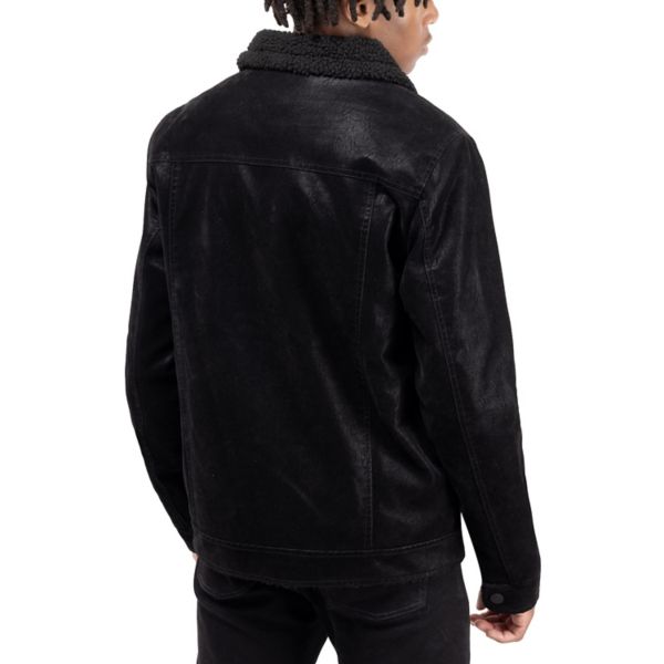 Men's Xray Jacket with Faux Shearling Lining Xray