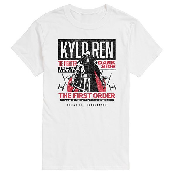 Big & Tall Star Wars Kylo Ren The First Order Graphic Tee Star Wars