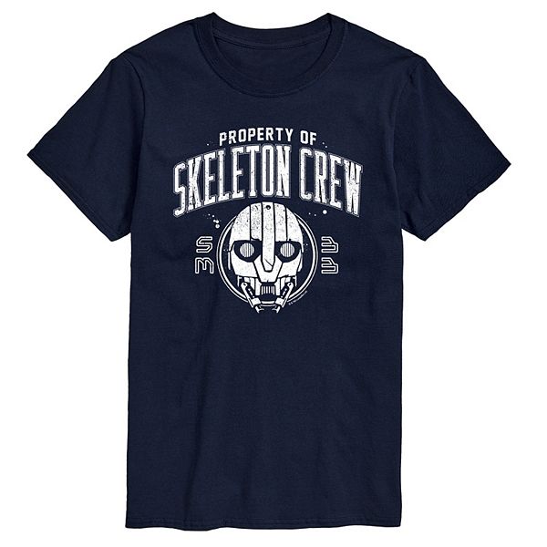 Big & Tall Star Wars Property Of Skeleton Crew Graphic Tee Star Wars