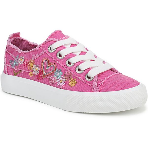 Blowfish Malibu Vivid 2-K Pink Lace-Up Kids' Sneakers Blowfish Malibu