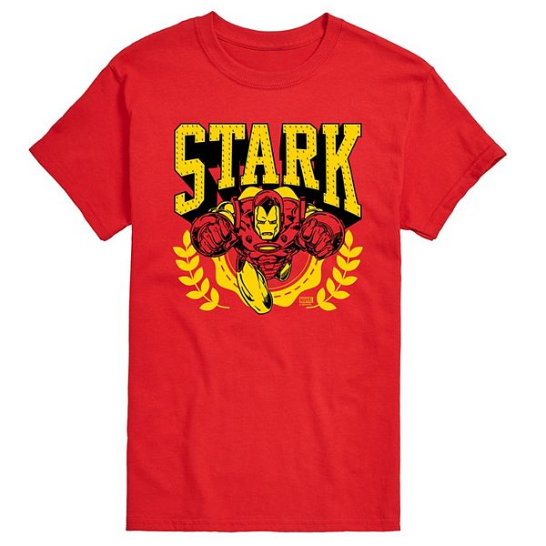 Men's Marvel Iron Man Stark Collegiate Graphic Tee Marvel