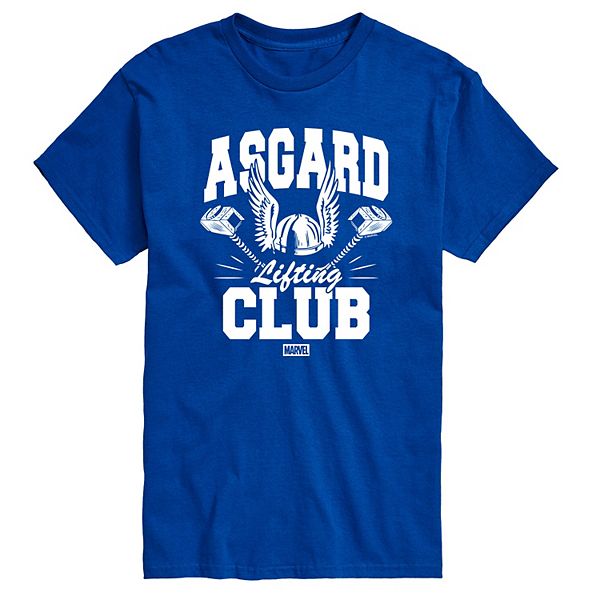 Men's Marvel Thor Asgard Lifting Club Graphic Tee Marvel