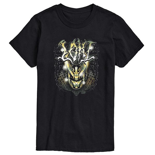 Men's Marvel Loki Norse Metal Graphic Tee Marvel