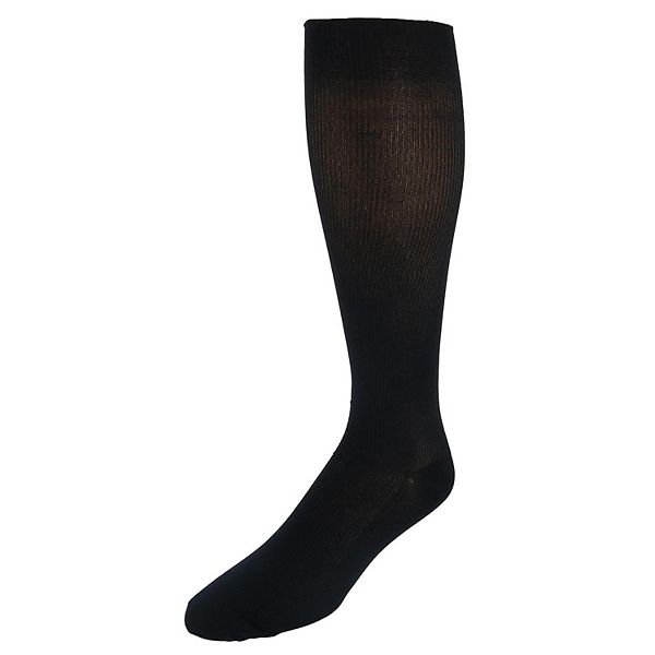 Jefferies Socks Men's Ribbed Dress Over the Calf Socks Jefferies Socks