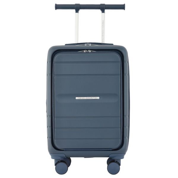 French Connection Saint Martin 2-Piece Hardside Spinner Wing-On Trunk Luggage Set French Connection