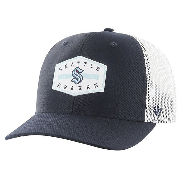 Men's '47 Navy Seattle Kraken Convoy Trucker Adjustable Hat Unbranded