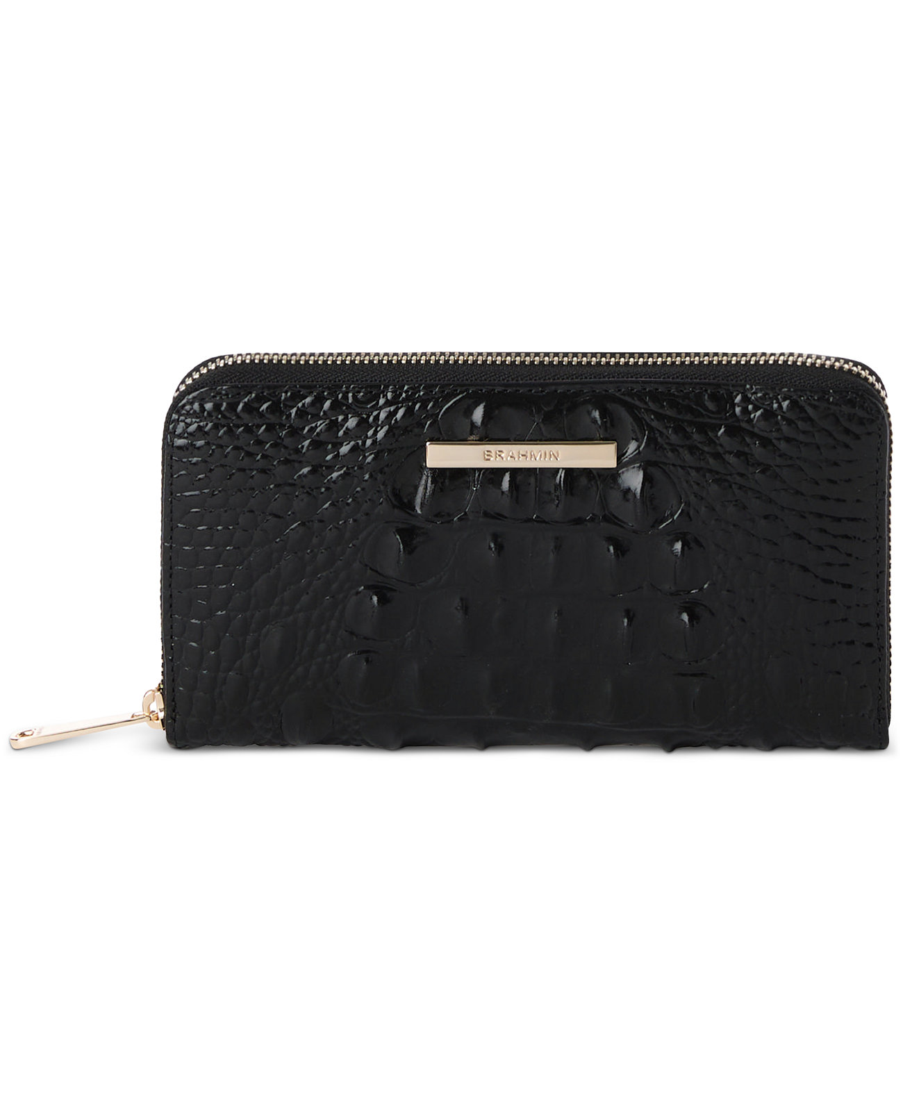 Suri Melbourne Leather Zip-Around Wallet Brahmin