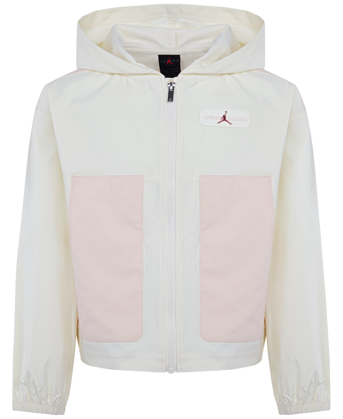 Big Girls Crafted Utility Woven Full-Zip Jacket Jordan