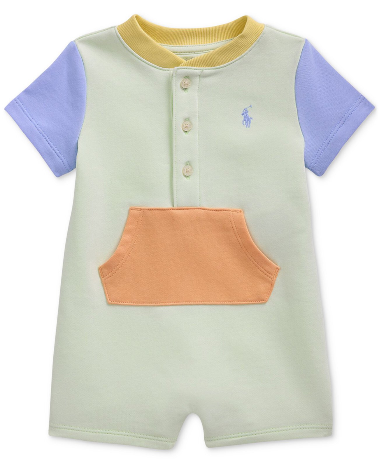 Baby Colorblocked French Terry Shortall Polo Ralph Lauren