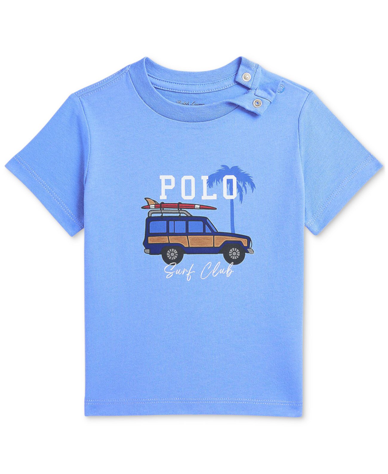 Baby Graphic-Print Jersey Tee Polo Ralph Lauren