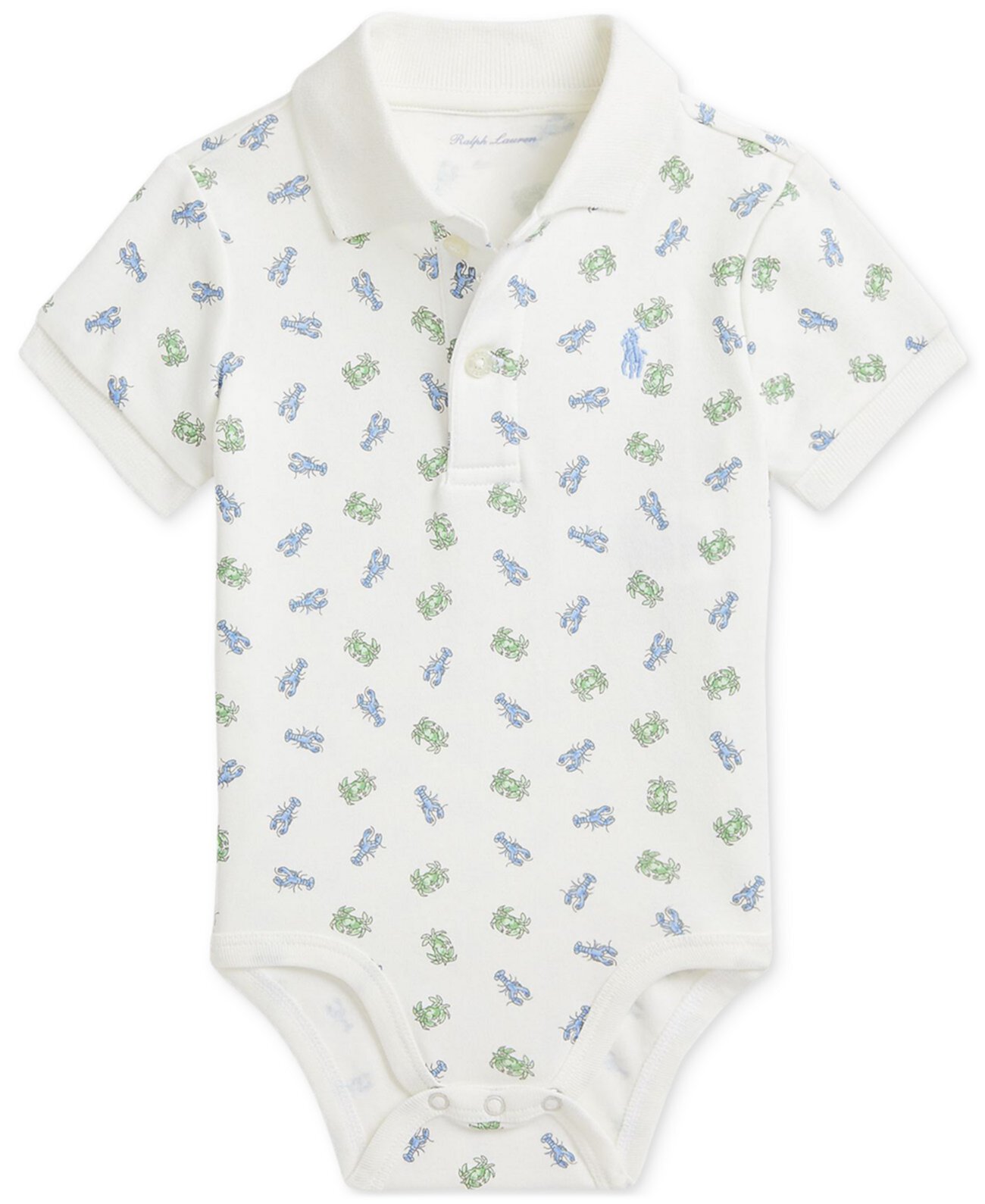 Baby Cotton Printed Bodysuit Polo Ralph Lauren