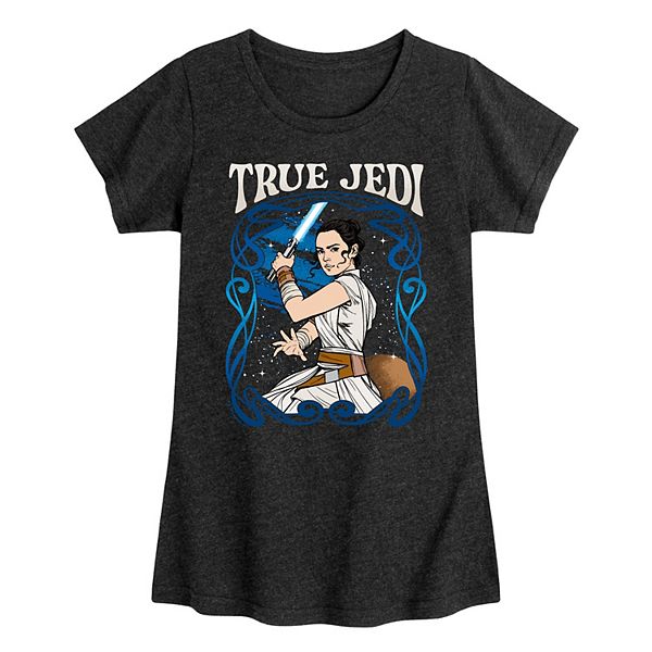 Girls 7-16 Star Wars Rey True Jedi Tee Star Wars