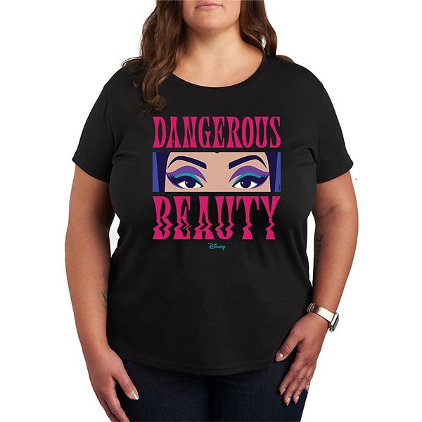 Disney's Snow White Evil Queen Plus Size Dangerous Beauty Graphic Tee Disney