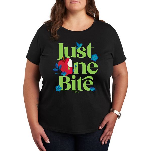 Disney's Snow White Plus Size Just One Bite Graphic Tee Disney