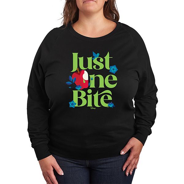 Disney's Snow White Plus Size Just One Bite French Terry Long Sleeve Tee Disney