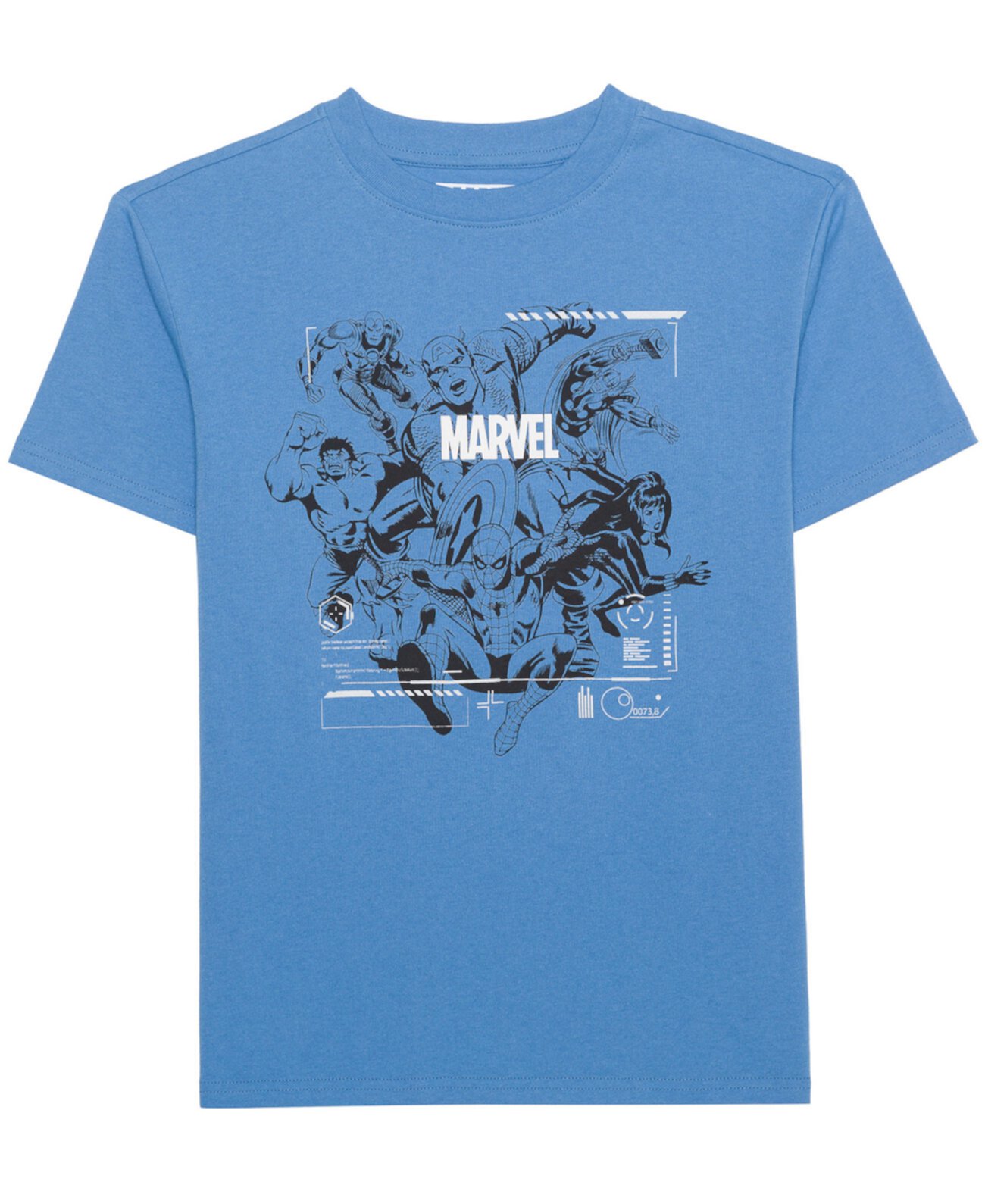 Little & Big Boys Avengers Short Sleeve T-Shirt Marvel