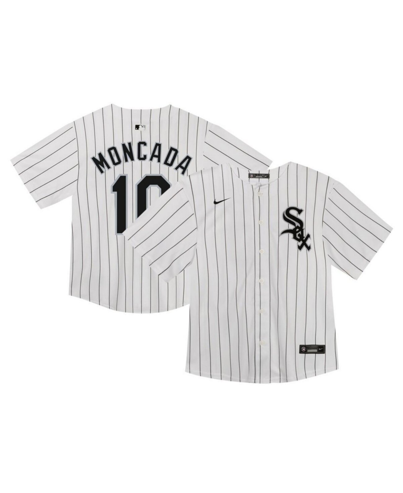 Toddler Yoan Moncada White Chicago White Sox Home Game Jersey Nike