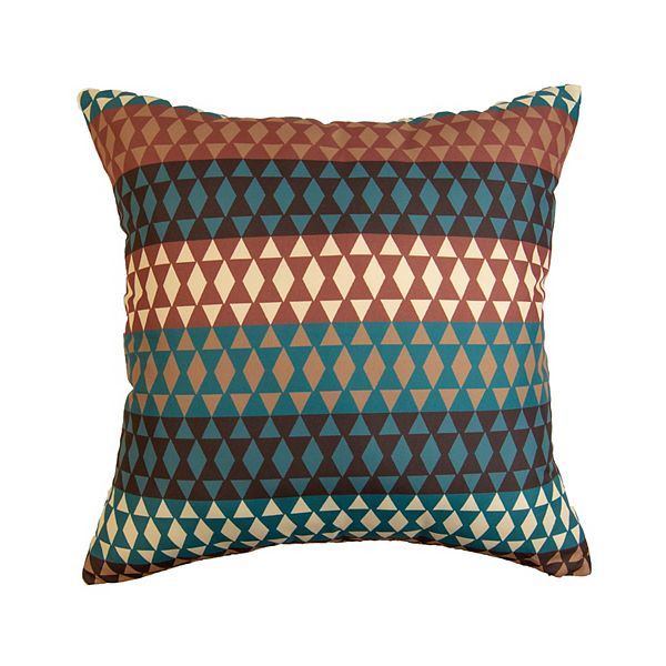 Donna Sharp Mahogany Desert Diamond Decorative Throw Pillow Cover Donna Sharp